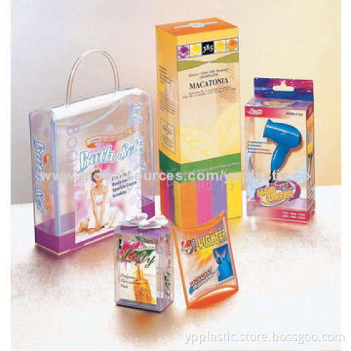 Foldable Plastic Box, Customized Sizes and Prints Welcomed, PP/PET/PETG/PVC